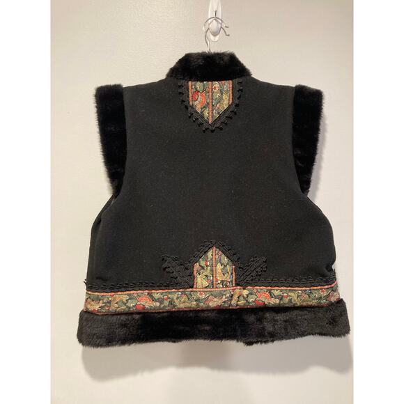 UNIQUE! Samii Clothes Nordic VEST Scandinavian Ethnic Gay Ellis wool sz S Frozen - Picture 4 of 10